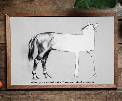 horse drawing meme.